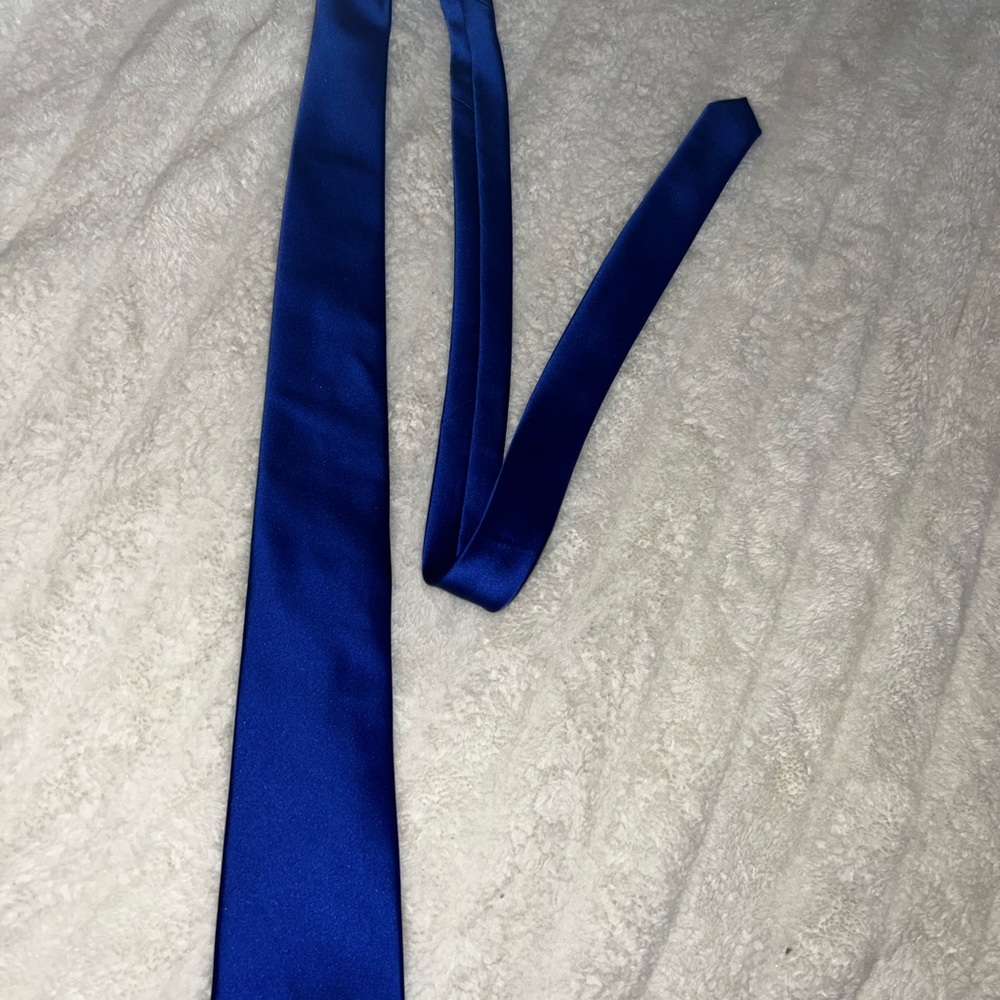 Elegant Royal Blue Men's Tie